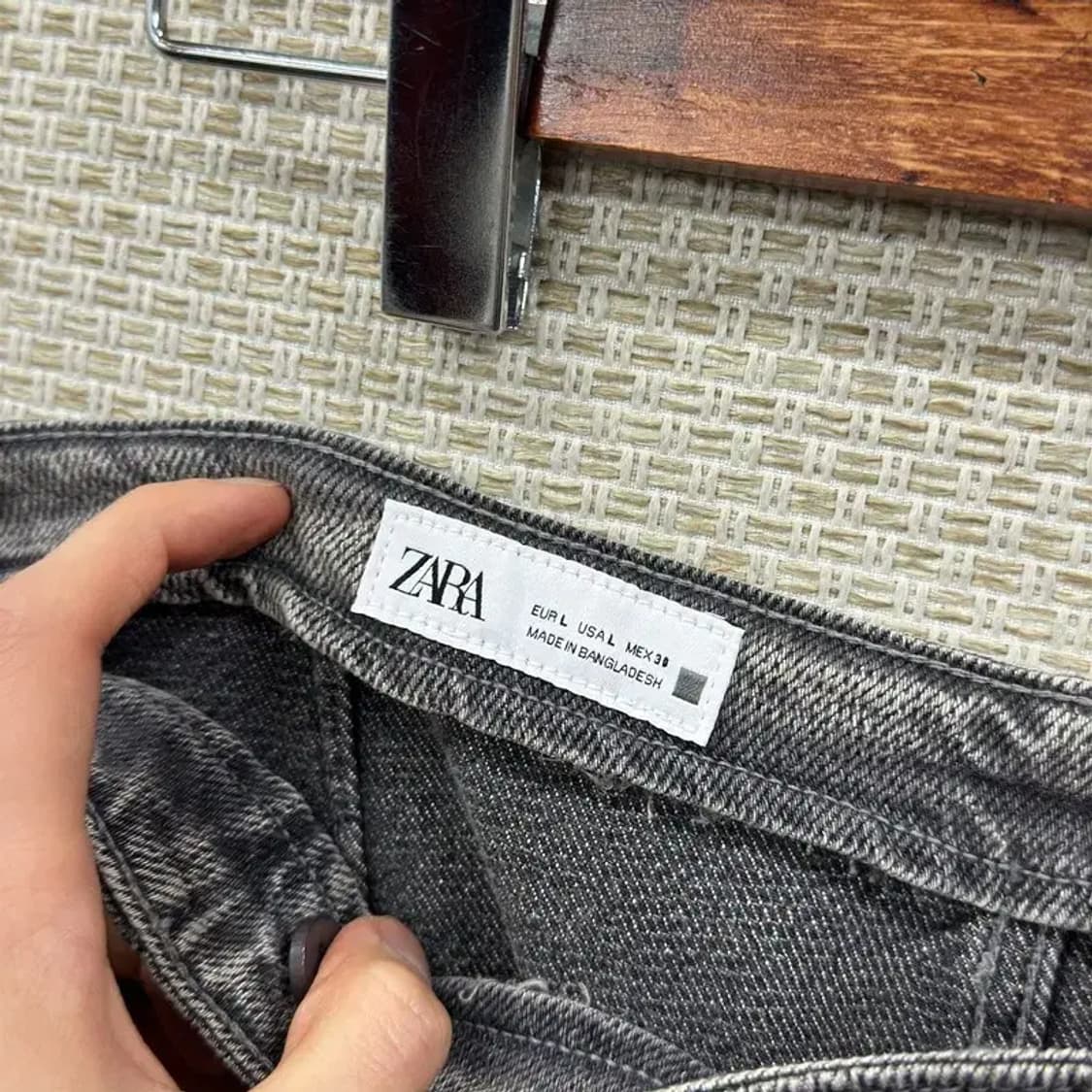 자라 ZARA 캐주얼 더블버튼 데님 스커트 30인치 A05204 상품이미지3