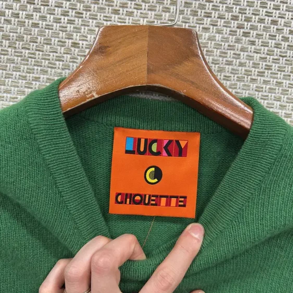 럭키슈에뜨 캐주얼 울 캐시미어 니트 스웨터 F A05188 상품이미지3