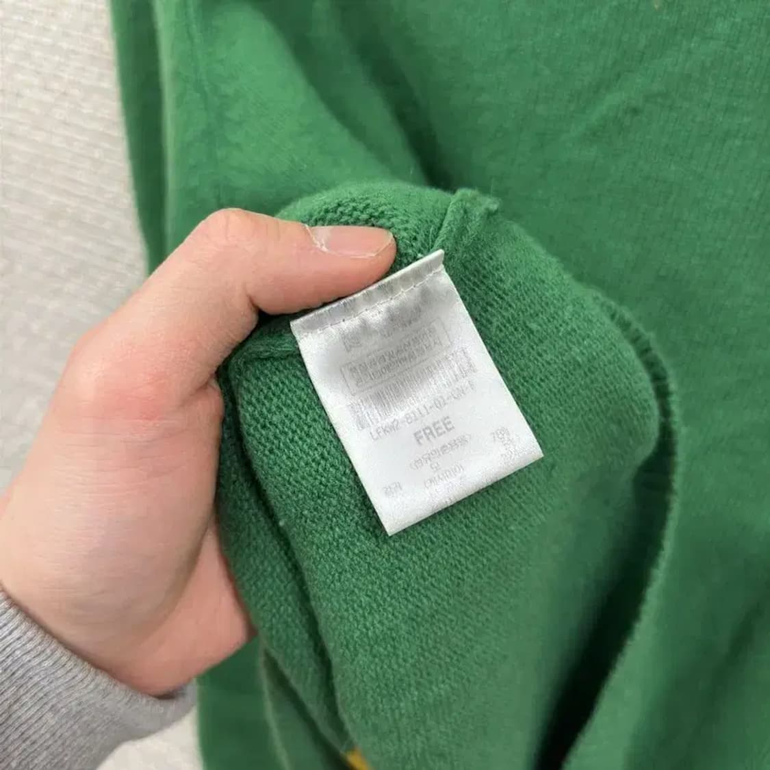 럭키슈에뜨 캐주얼 울 캐시미어 니트 스웨터 F A05188 상품이미지4