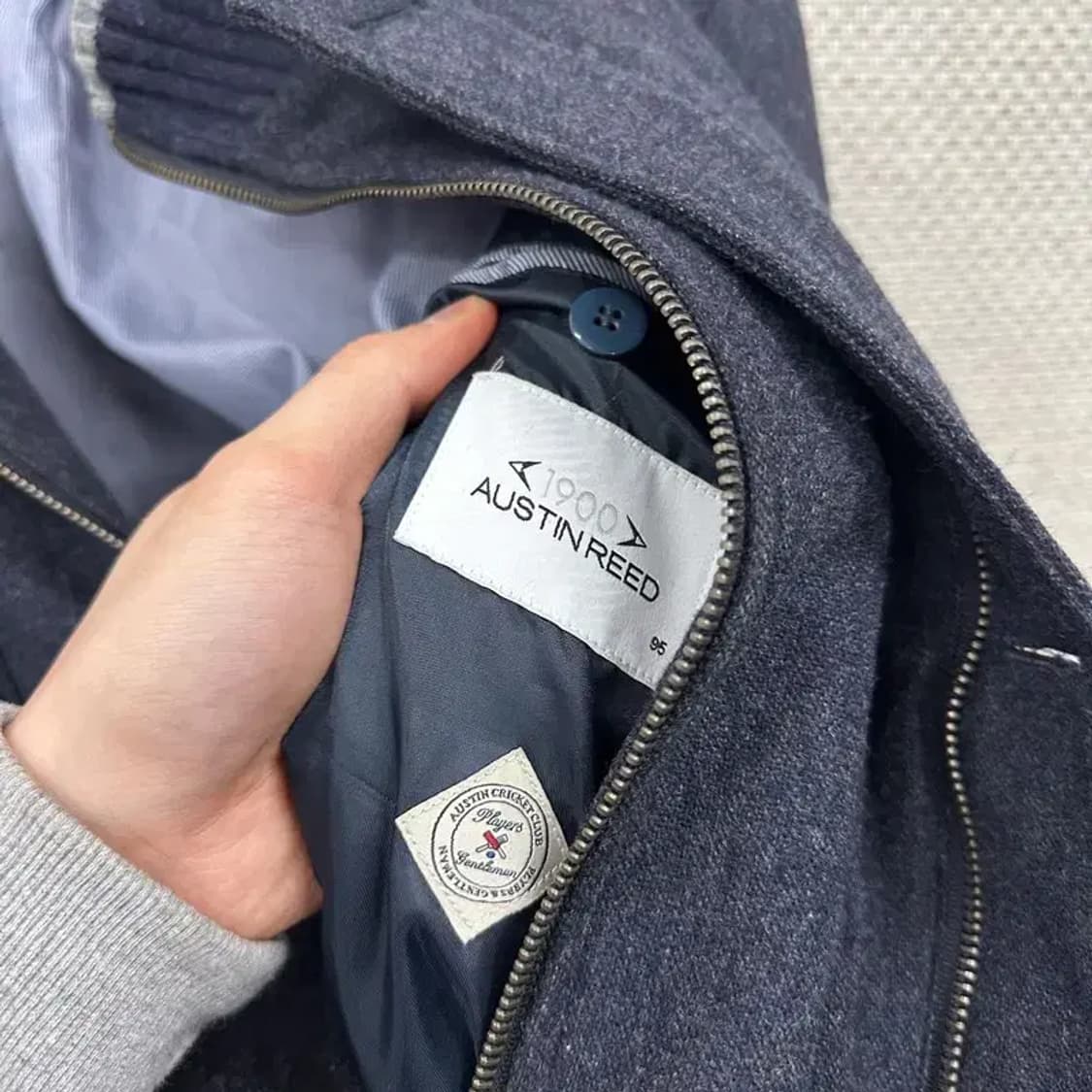 오스틴리드 캐주얼 클랙식 울 블레이저 자켓 95 A05169 상품이미지3