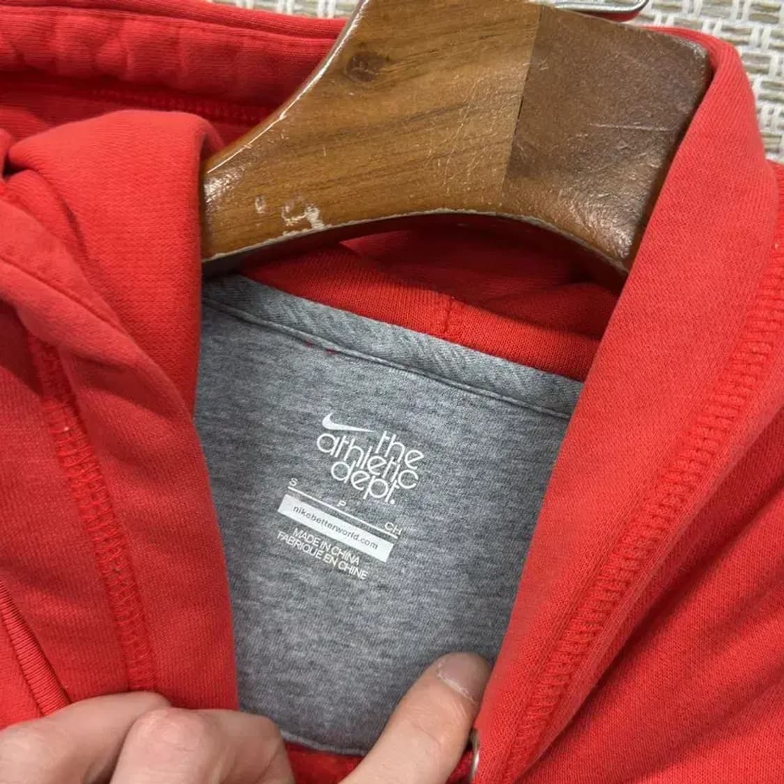 나이키 캐주얼 자수로고 약기모 후드티 S A05193 상품이미지3