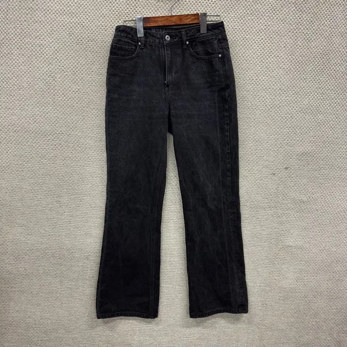 플랙진 051 캐주얼 블랙진 흑청바지 27인치 A05199 상품이미지1