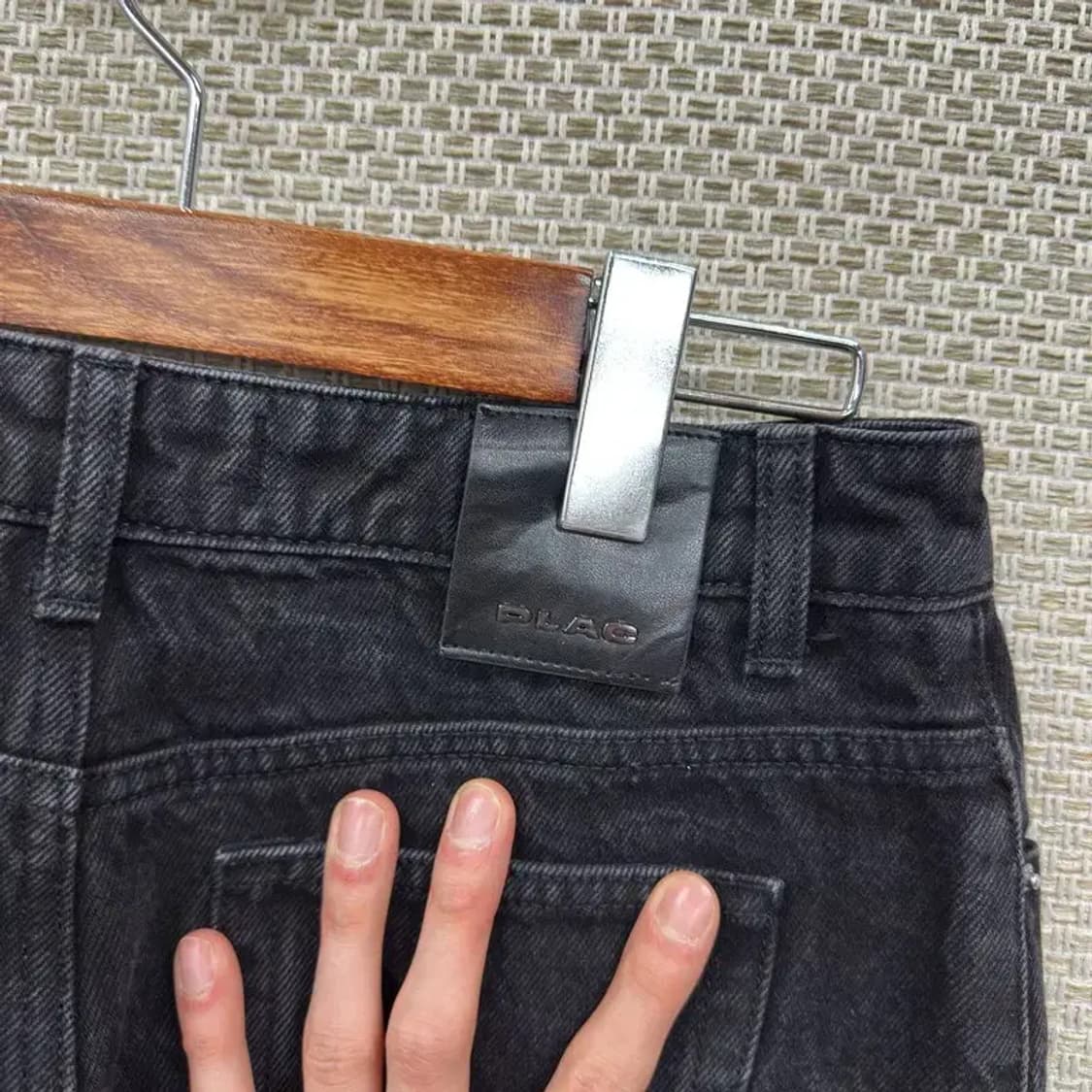 플랙진 051 캐주얼 블랙진 흑청바지 27인치 A05199 상품이미지3