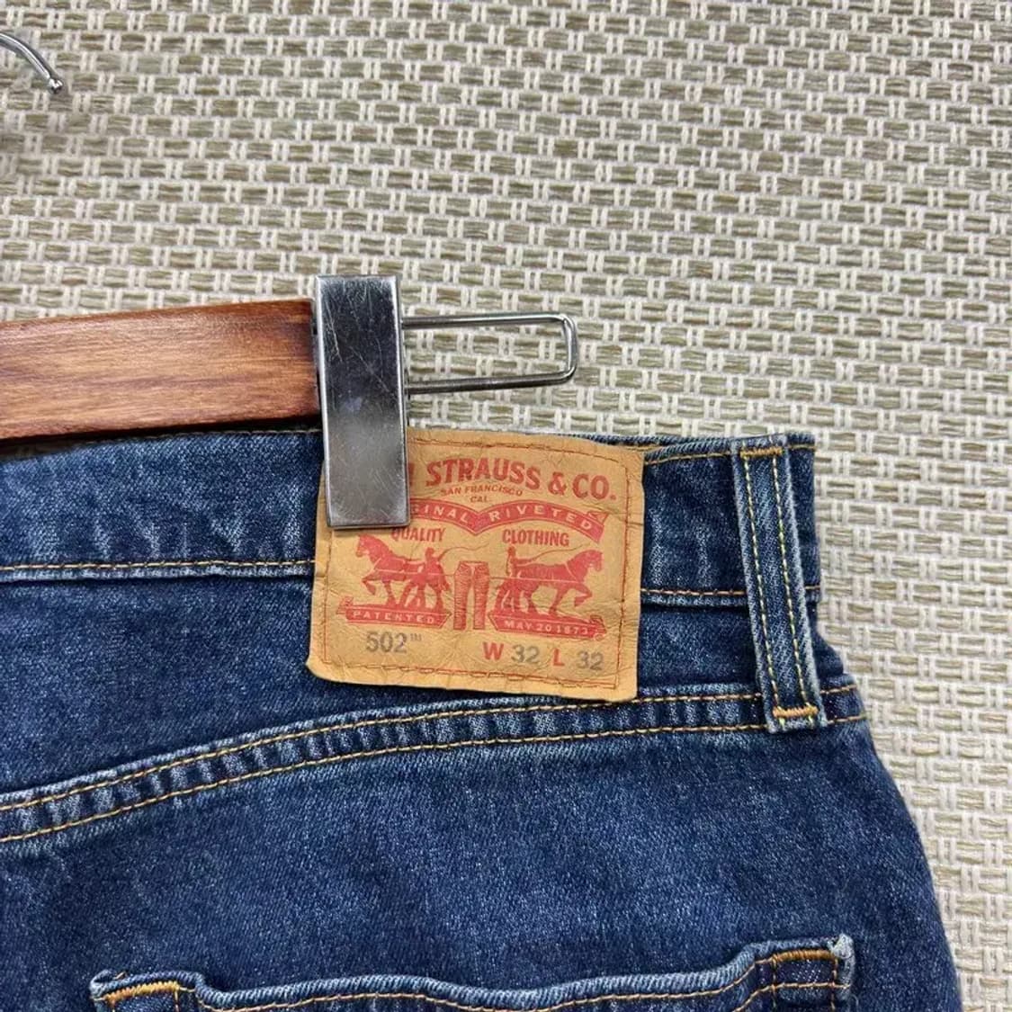 리바이스 502 캐주얼 데님 청바지 32인치 A05201 상품이미지3