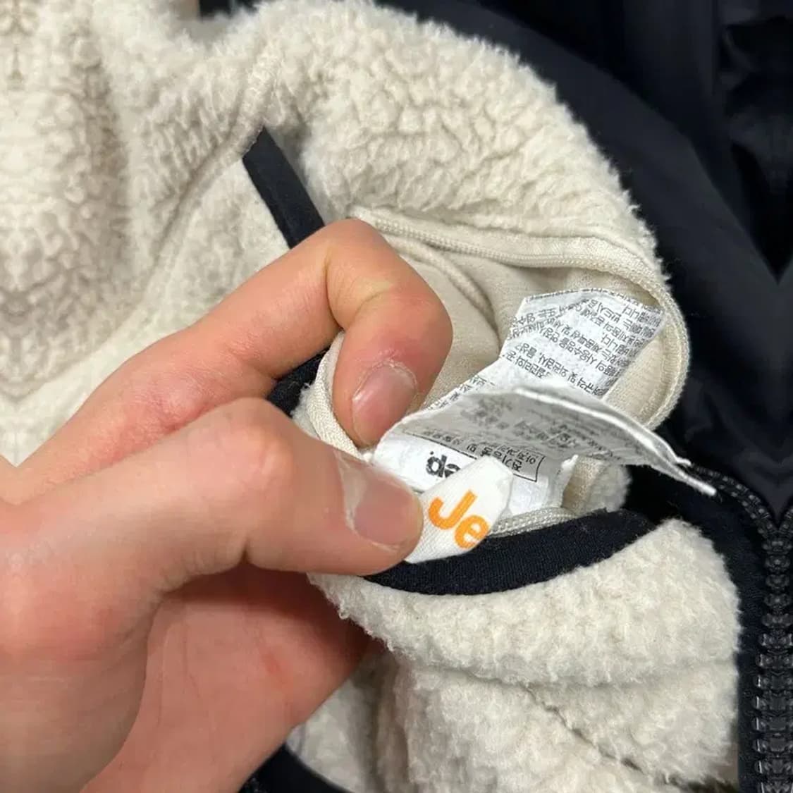 지프 JEEP 와펜 리버시블 양털 플리스 후리스 L A05172 상품이미지5