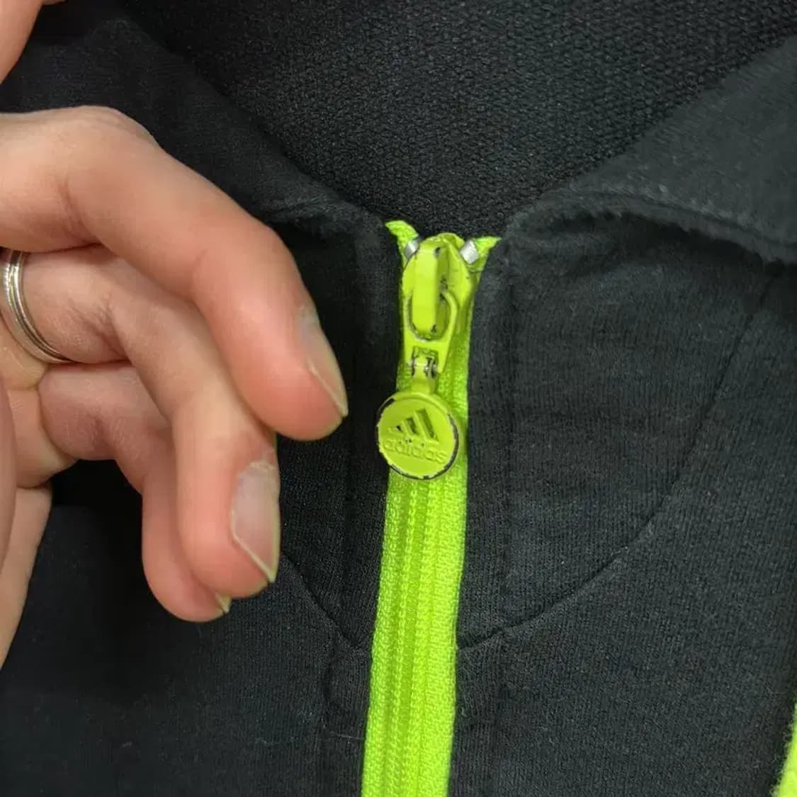 아디다스 캐주얼 자수로고 후드집업 95 A05185 상품이미지5