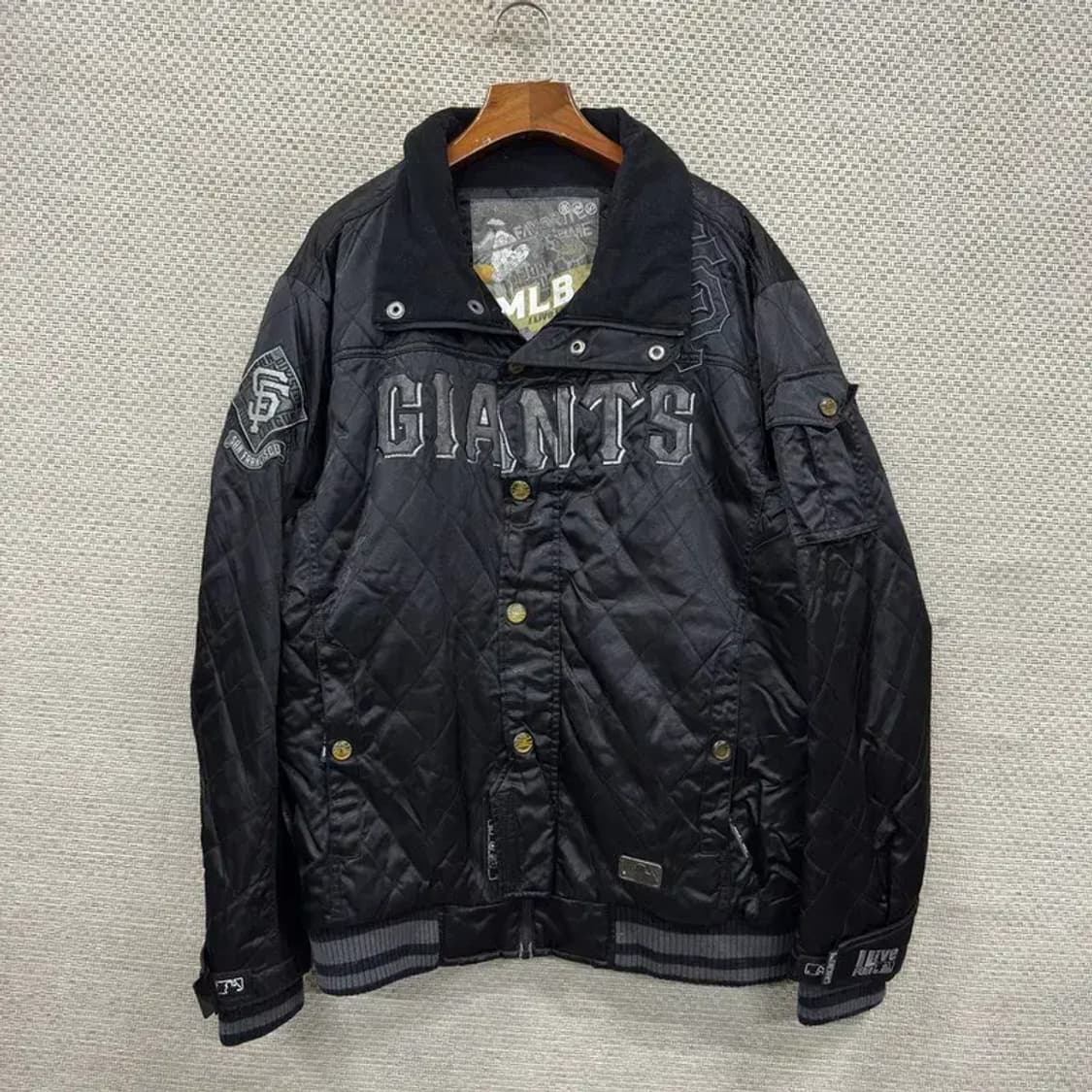 MLB 샌프란시스코 자이언츠 누빔 스타디움 바시티자켓 100 A05191 상품이미지1