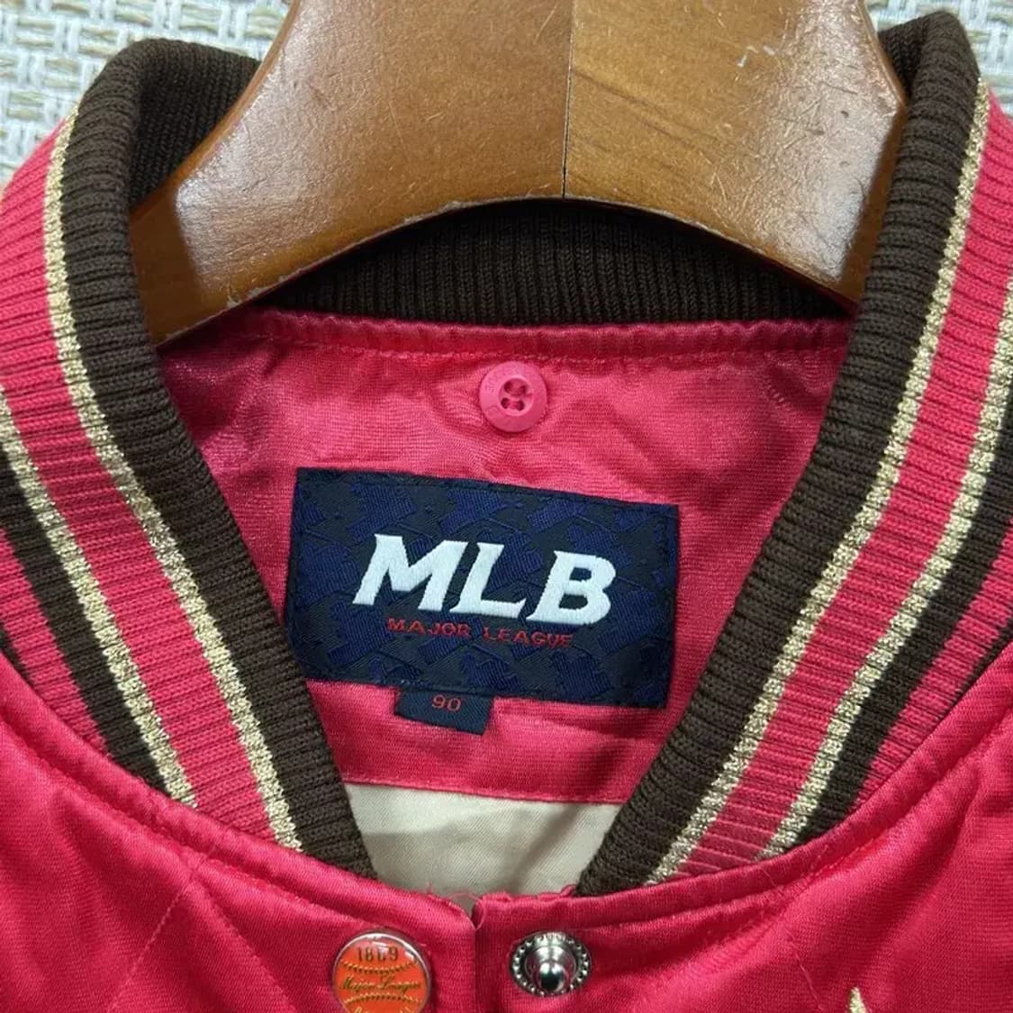 MLB Astnos Y2K 바시티자켓 90 A05251 상품이미지3