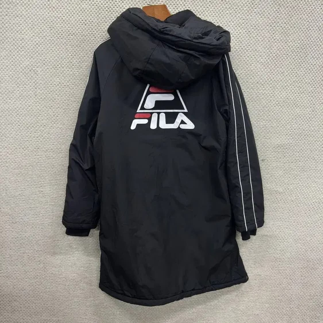 필라 캐주얼 자수로고 돕바 롱 자켓 165 A05257 상품이미지2