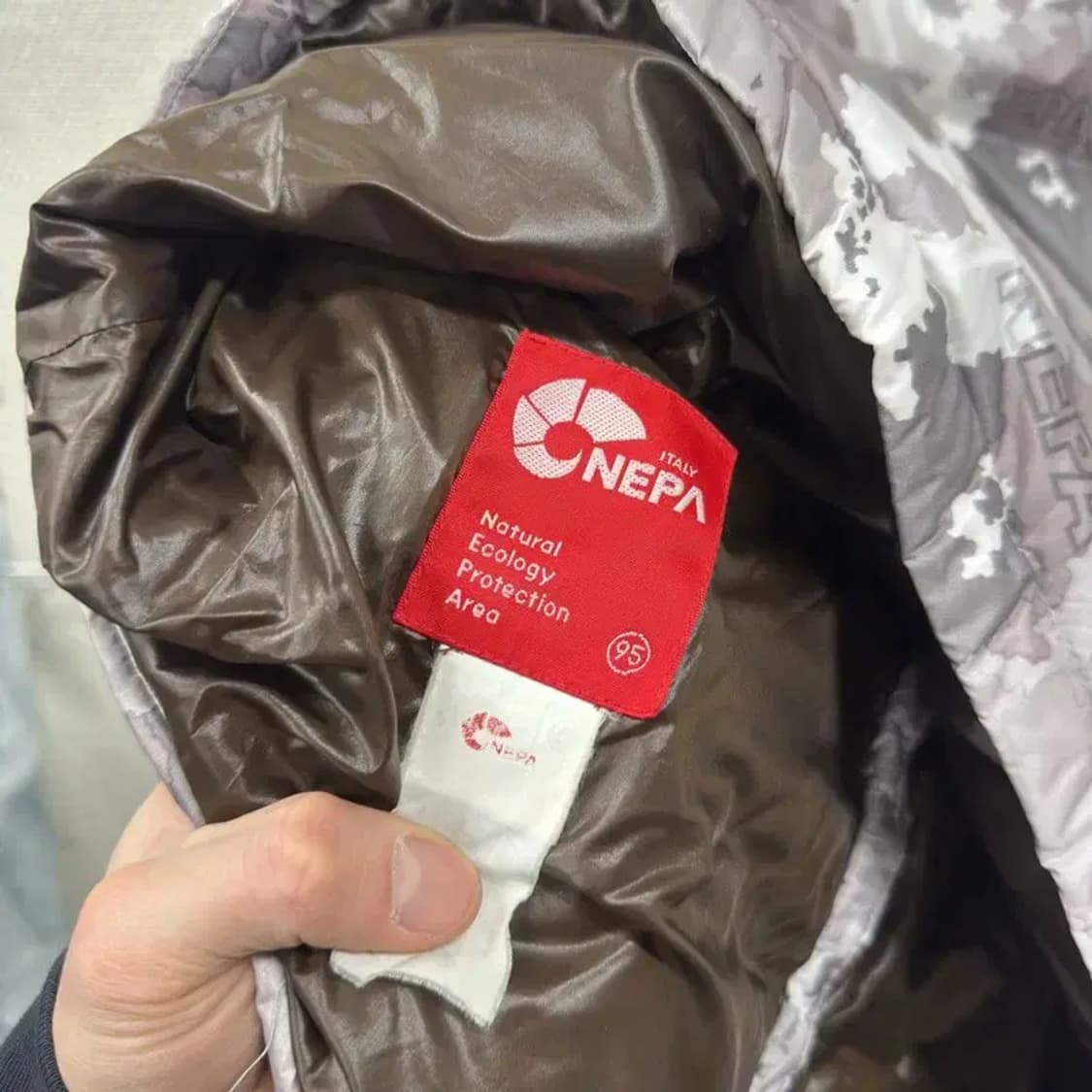 네파 아웃도어 밀리터리 카모 패딩 조끼 베스트 95 A05260 상품이미지3