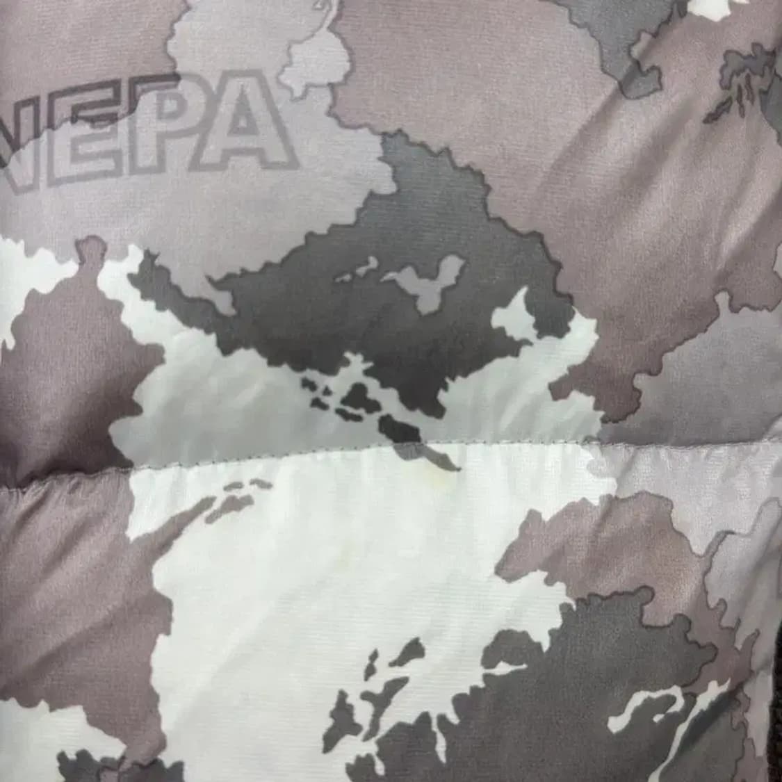 네파 아웃도어 밀리터리 카모 패딩 조끼 베스트 95 A05260 상품이미지5