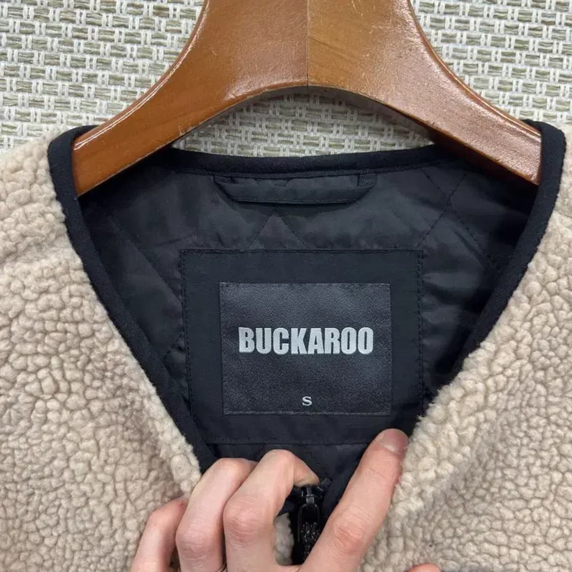 버커루 캐주얼 양털 플리스 후리스 조끼 베스트 S A05267 상품이미지3