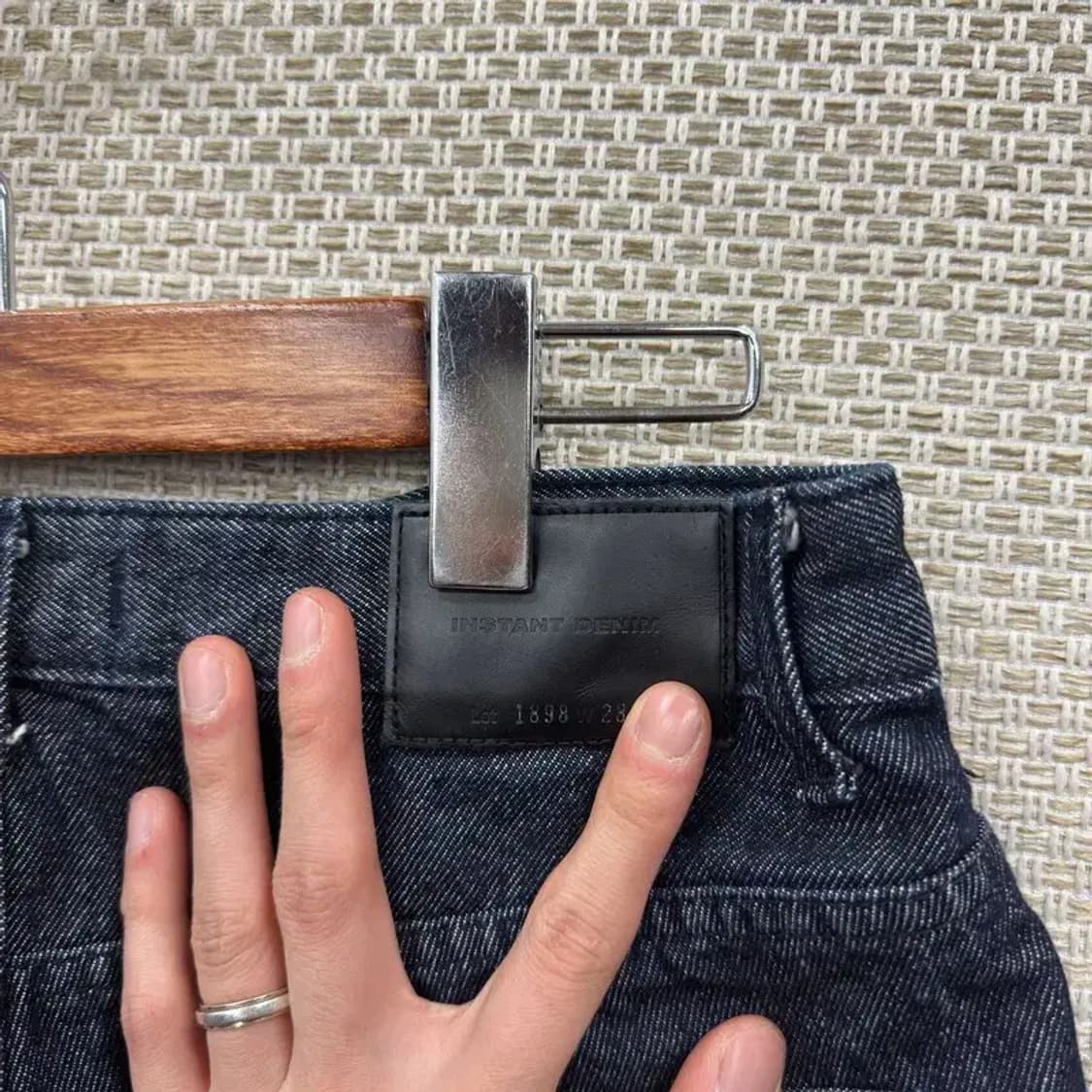 인스턴트데님 캐주얼 데님 청바지 28인치 A05284 상품이미지3