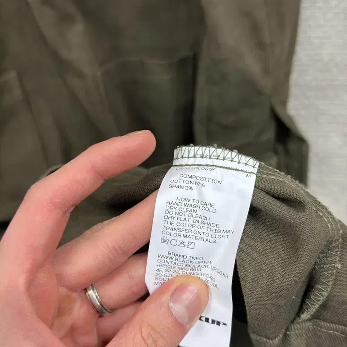 블랙업 캐주얼 투포켓 점프수트 원피스 M A05248 상품이미지4