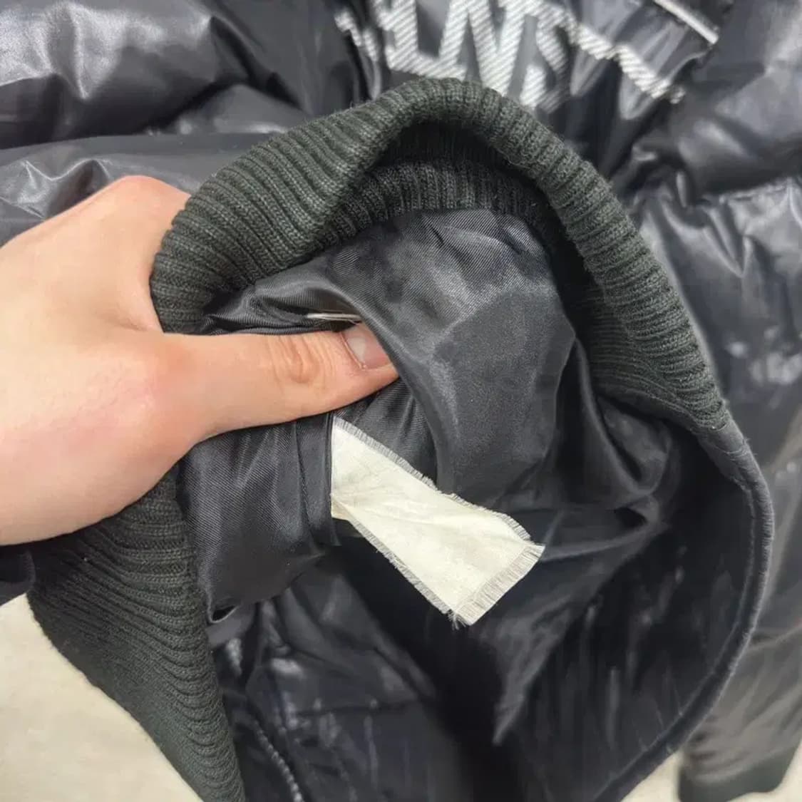 푸부 캐주얼 올드스쿨 자수로고 패딩 점퍼 L A05256 상품이미지4