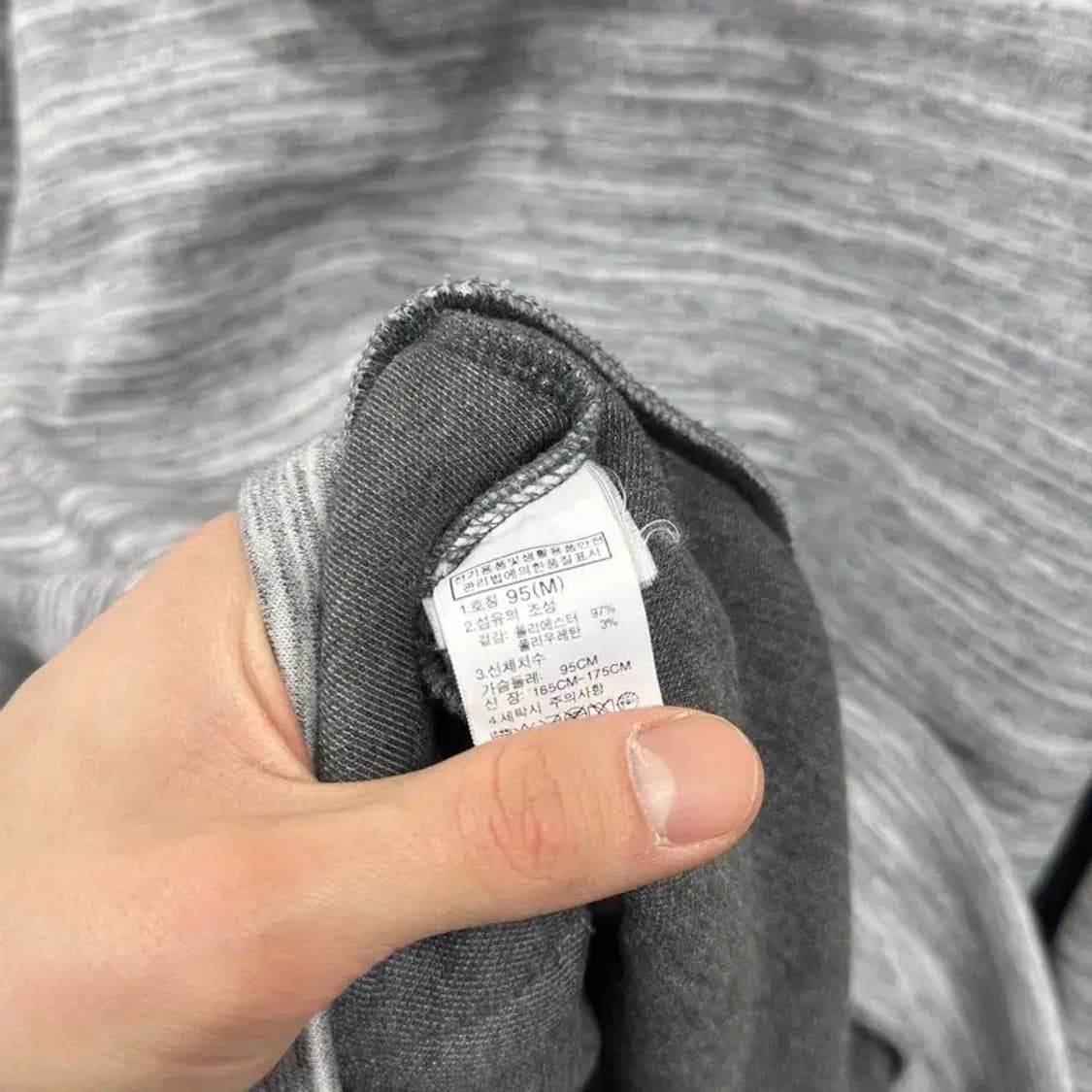 노스페이스 화이트라벨 자수로고 후드집업 M A05261 상품이미지4