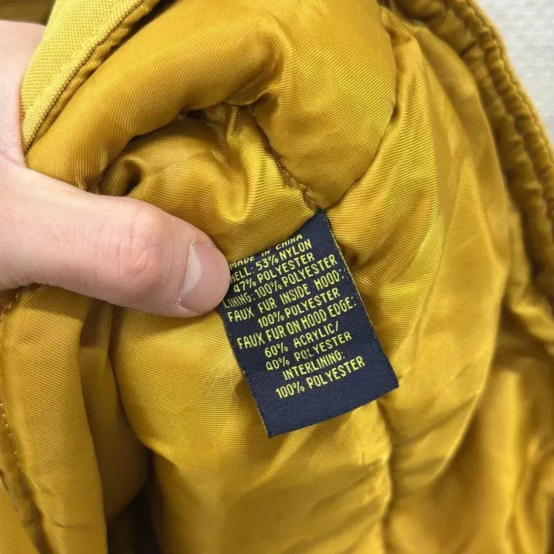 알파 인더스트리스 N3B 빈티지 야상 패딩 XS A05266 상품이미지4