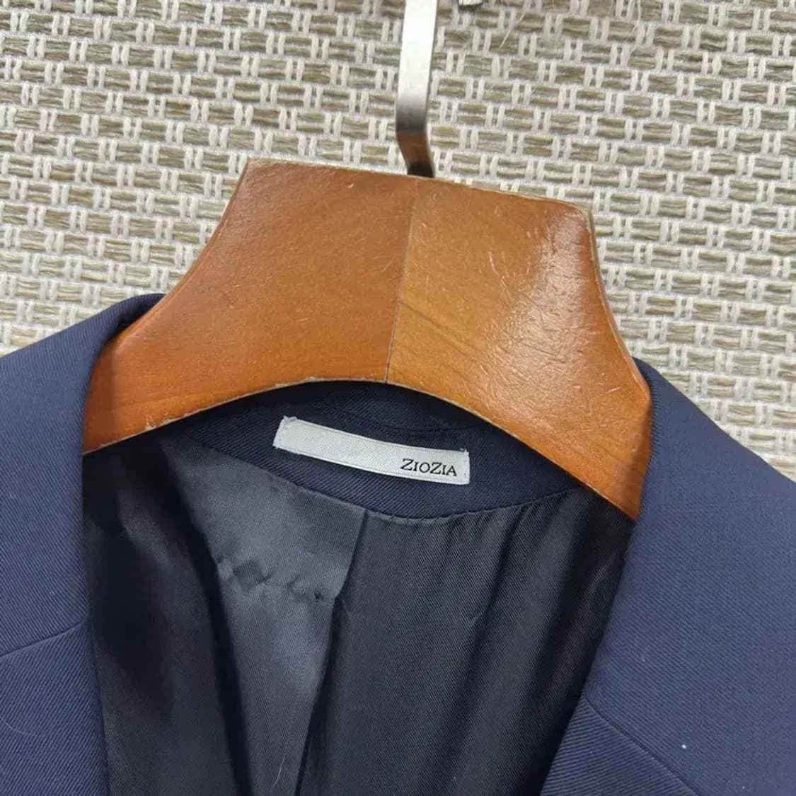 지오지아 캐주얼 버튼 울 블레이저 자켓 100 A05278 상품이미지3