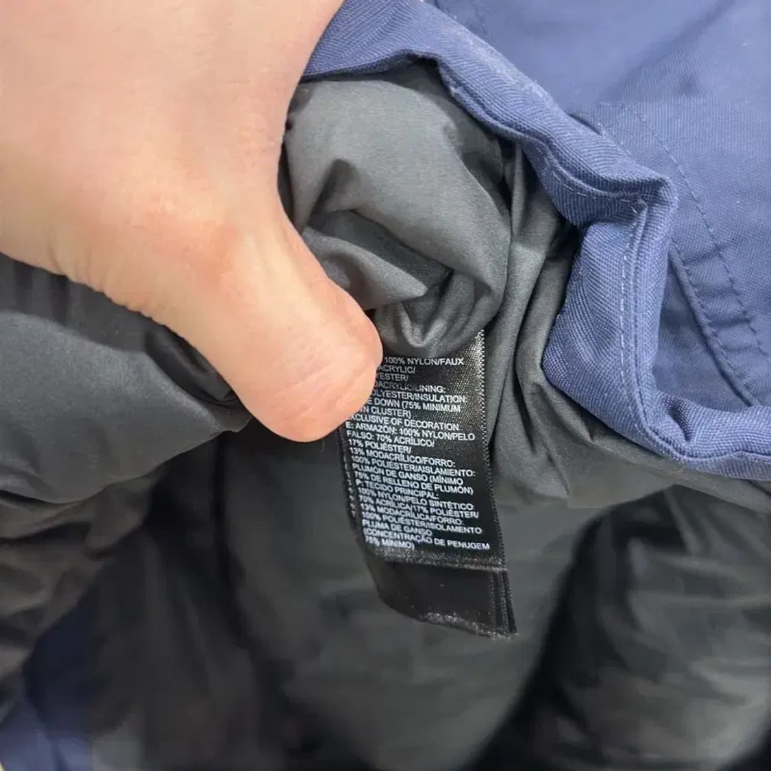 노스페이스 550 드라이벤트 거위털 구스다운 패딩 XXL A05271 상품이미지4