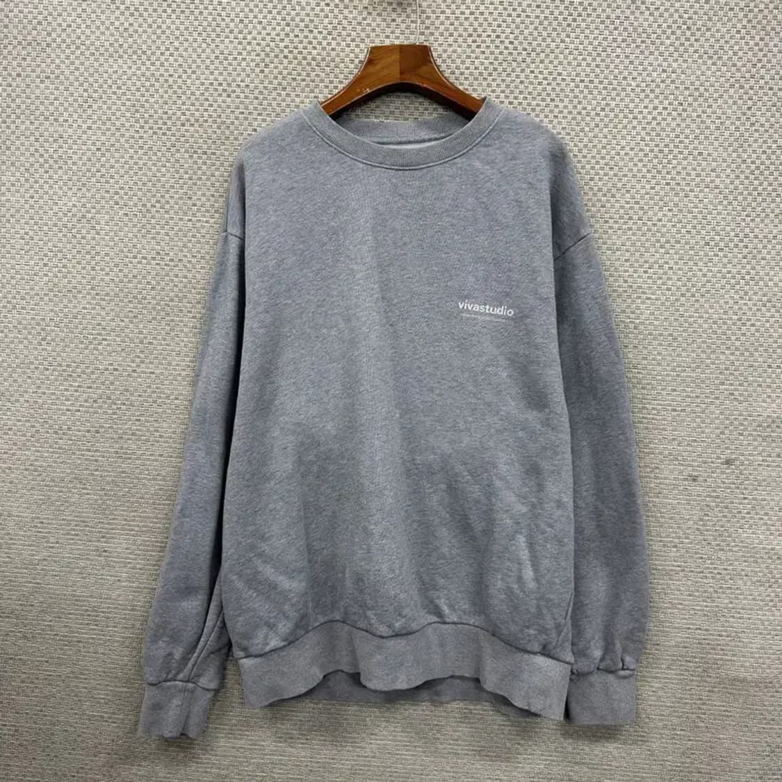 비바스튜디오 캐주얼 프린팅로고 스웻셔츠 맨투맨 L A05327 상품이미지1