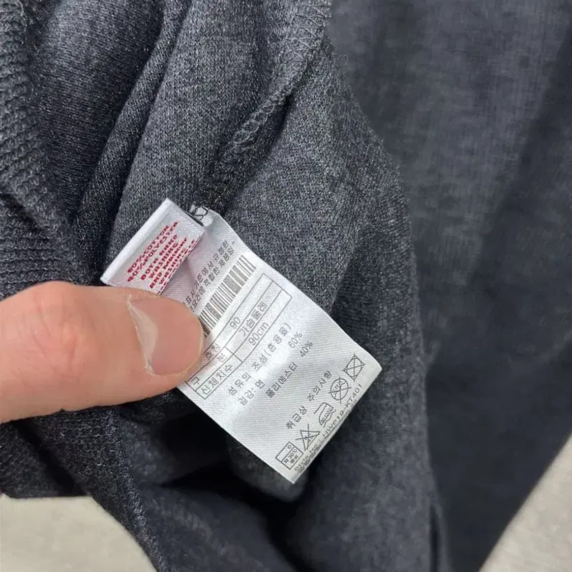 US폴로 캐주얼 자수로고 반집업 니트 S A05338 상품이미지4