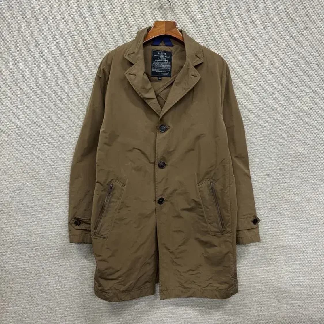 헤지스 캐주얼 버튼 코트 자켓 100 A05348 상품이미지1