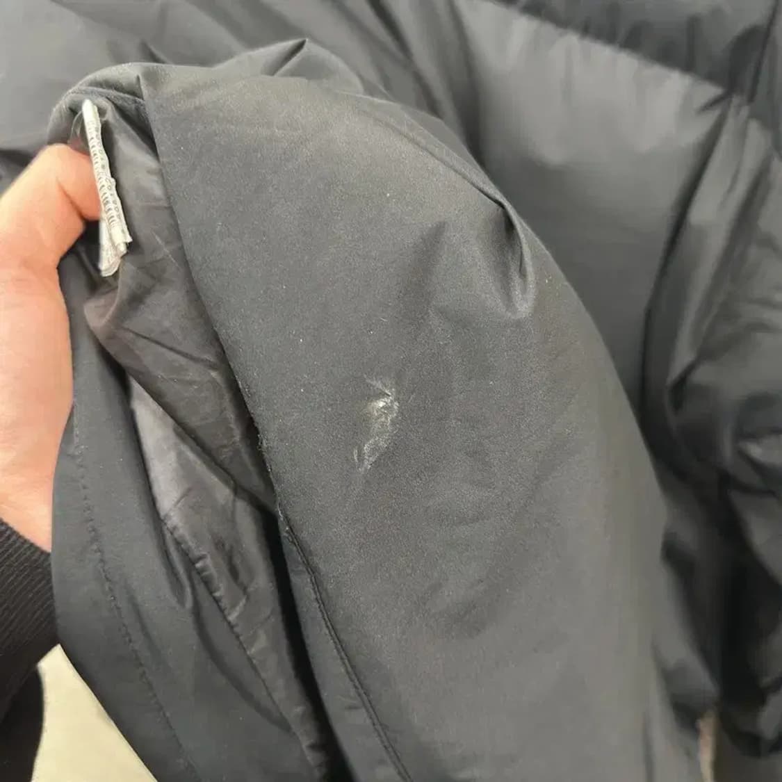 푸마 캐주얼 프린팅로고 오리털 덕다운 패딩 XL A05328 상품이미지5