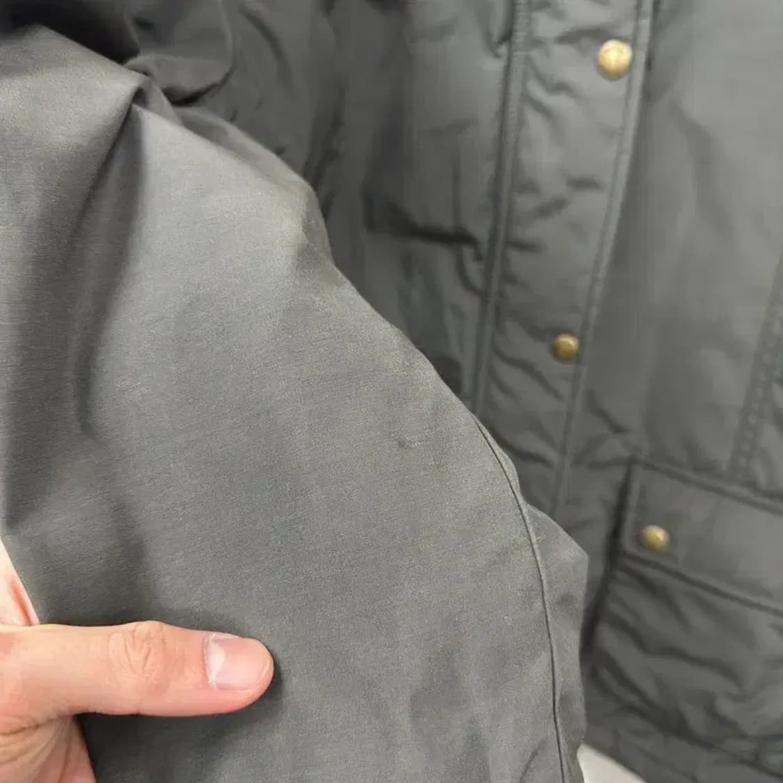 버커루 캐주얼 코듀로이카라 누빔 자켓 M A05336 상품이미지5