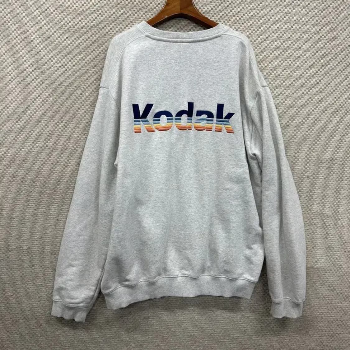 코닥 캐주얼 자수로고 스웻셔츠 맨투맨 2XL A05342 상품이미지2