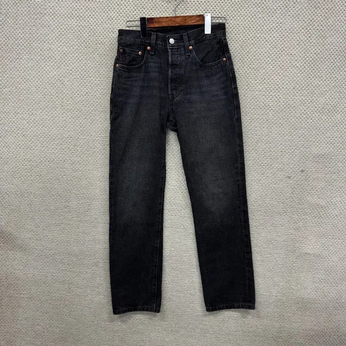 리바이스  501 빅E 블랙진 흑청바지 24인치 A05362 상품이미지1