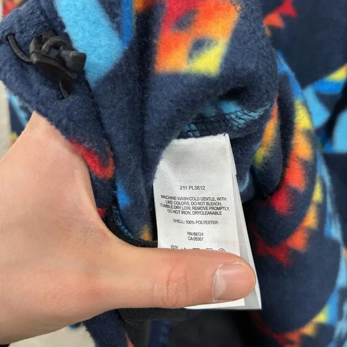 콜럼비아 아웃도어 자수로고 아즈텍 플리스 후리스 L A05345 상품이미지4