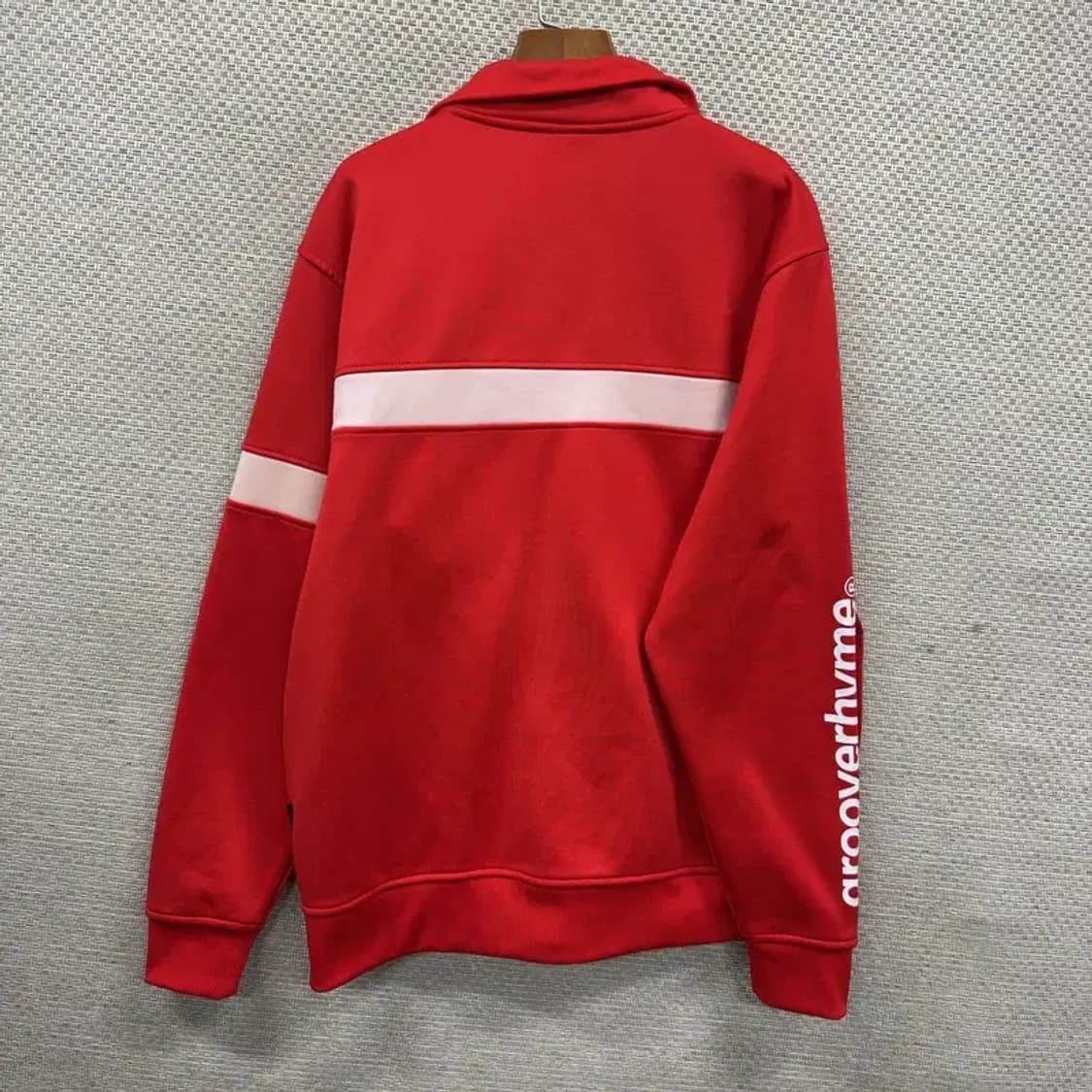 그루브라임 캐주얼 자수로고 약기모 트랙탑 져지 집업 L A05334 상품이미지2