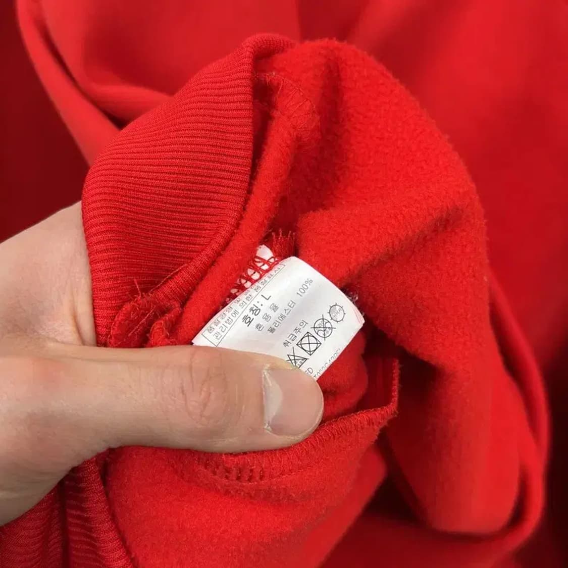 그루브라임 캐주얼 자수로고 약기모 트랙탑 져지 집업 L A05334 상품이미지4