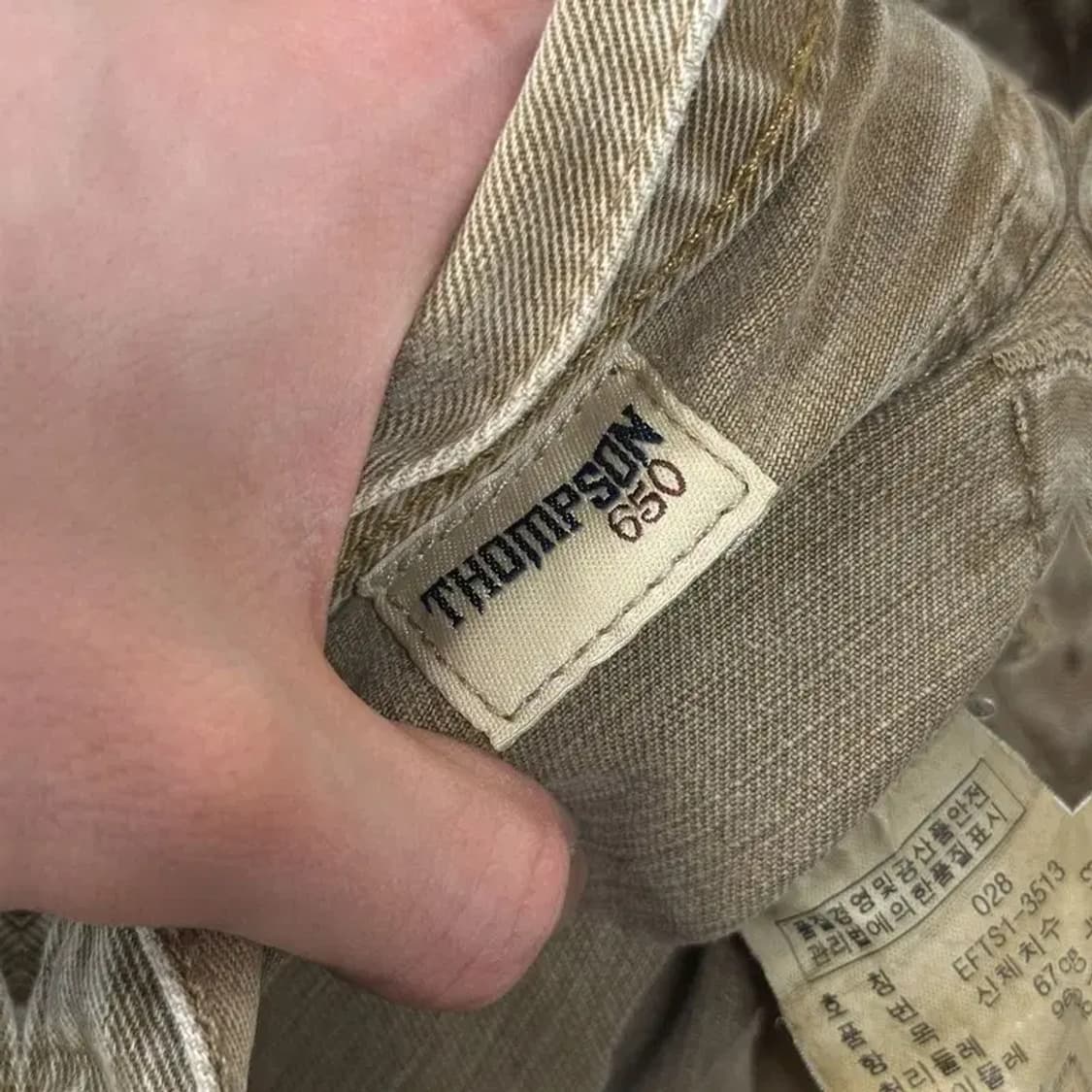 폴로 랄프로렌 THOMPSON 650 빈티지 청바지 28인치 A05363 상품이미지4