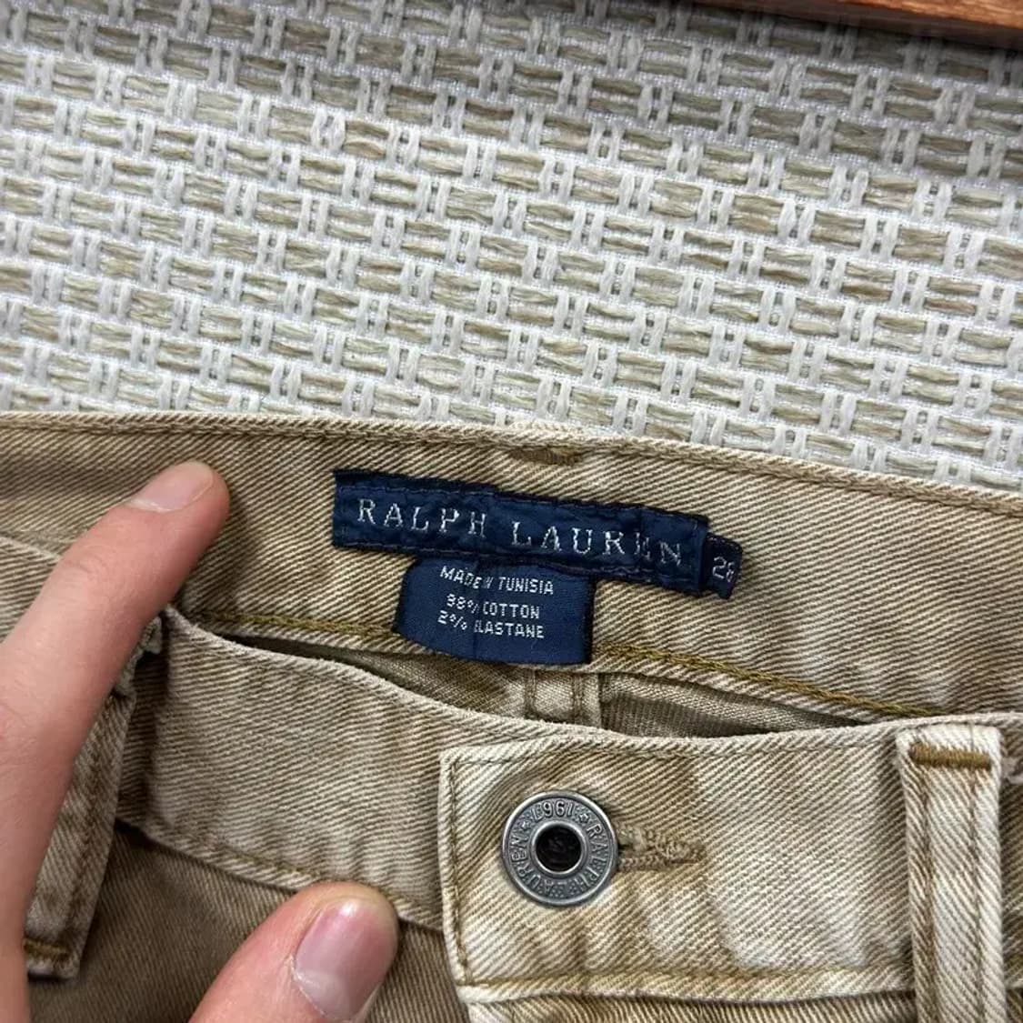 폴로 랄프로렌 THOMPSON 650 빈티지 청바지 28인치 A05363 상품이미지5