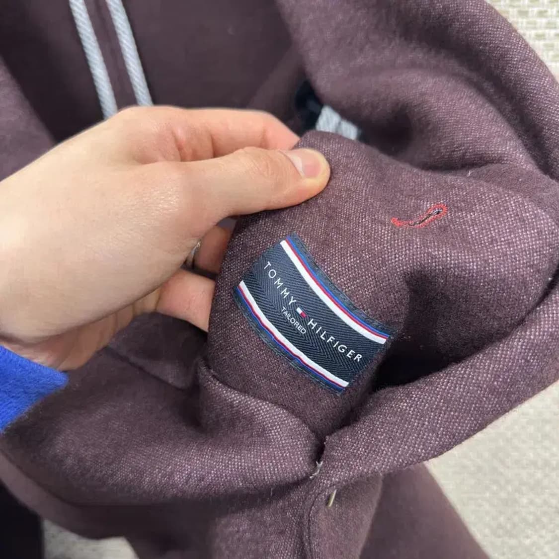 타미힐피거 캐주얼 버튼 울 블레이저 자켓 48 A05408 상품이미지4