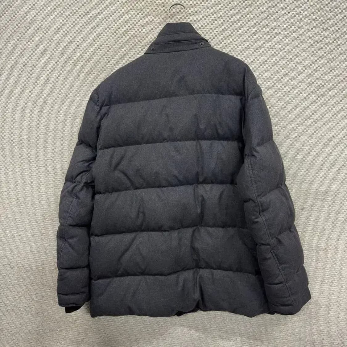 헤지스 캐주얼 깃털 다운 하프 패딩 점퍼 105 A05409 상품이미지2