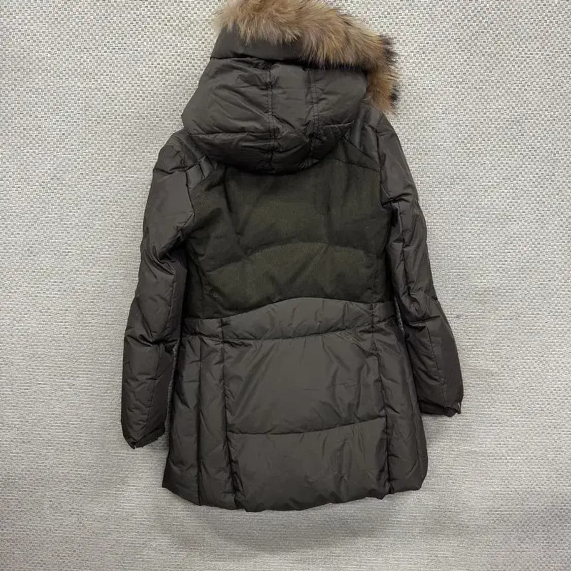 시스템 한섬 너구리퍼 오리털 덕다운 하프 패딩 82 A05412 상품이미지2