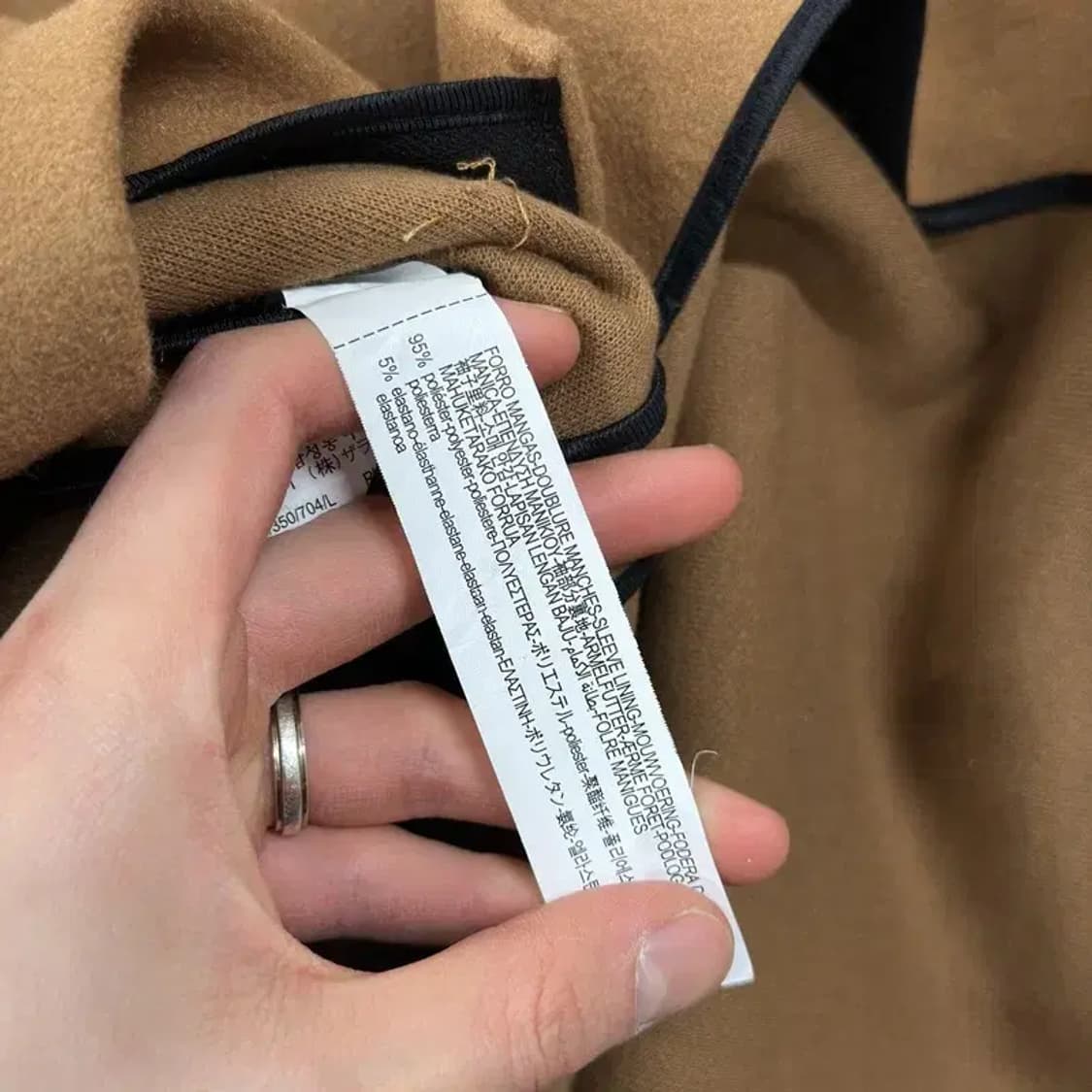 자라 ZARA 캐주얼 버튼 롱 코트 자켓 L A05430 상품이미지4