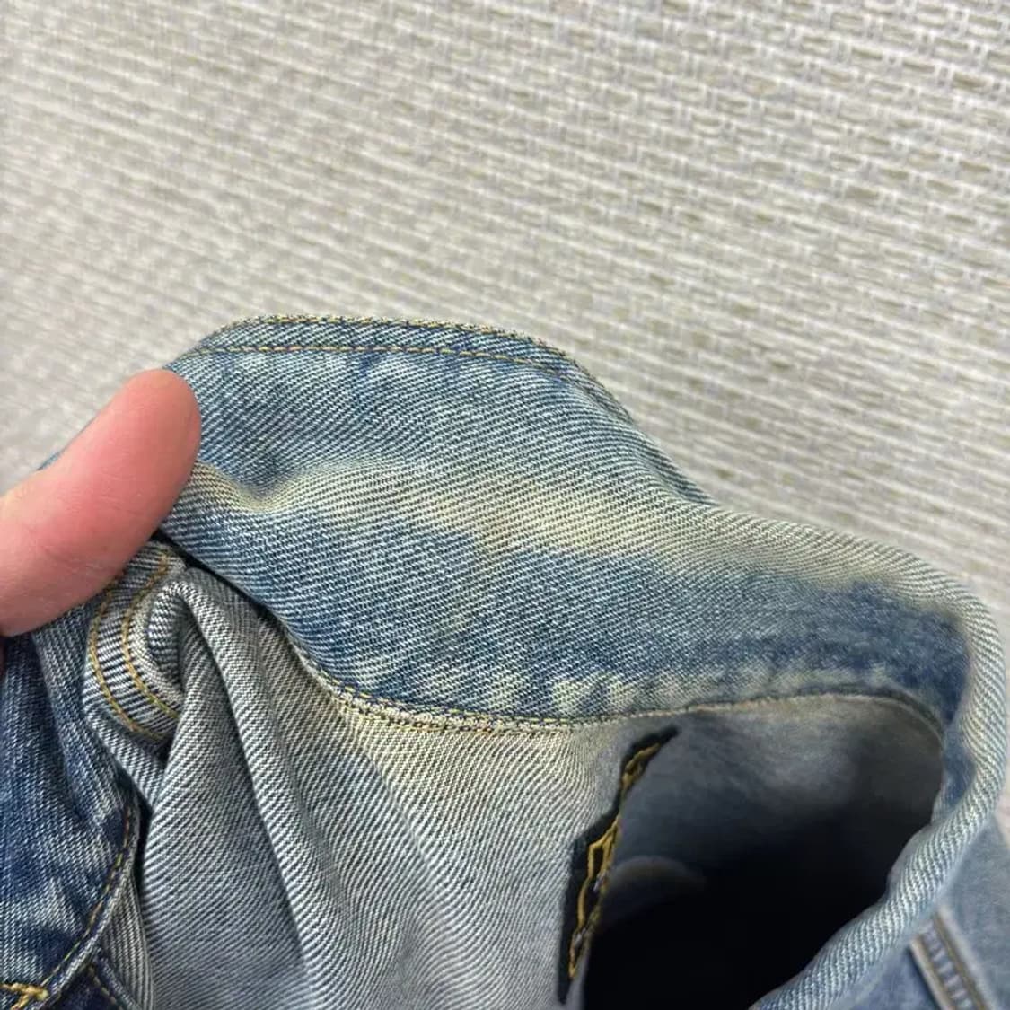 리 LEE 올드스쿨 빈티지 데님 청자켓 95 A05431 상품이미지6