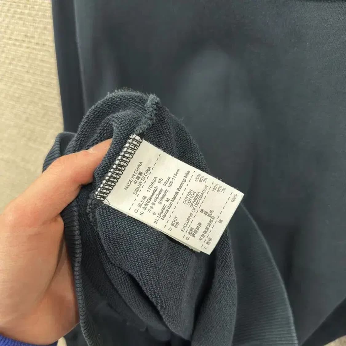 나이키 캐주얼 빈티지 빅로고 스웻셔츠 맨투맨 M A05425 상품이미지4