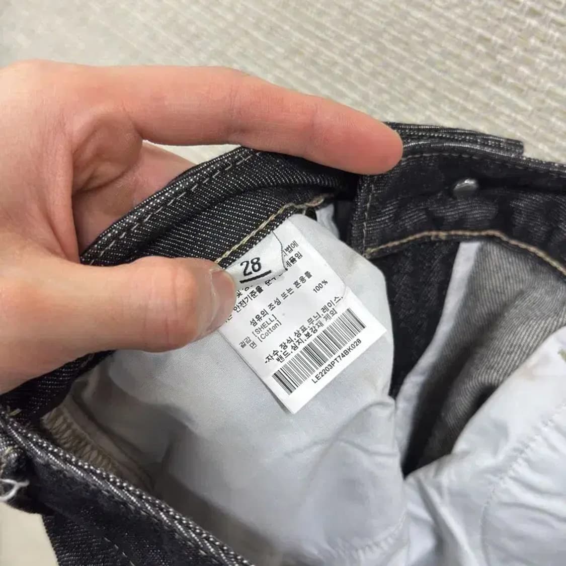 리 LEE 올드스쿨 데님 청바지 28인치 A05440 상품이미지5