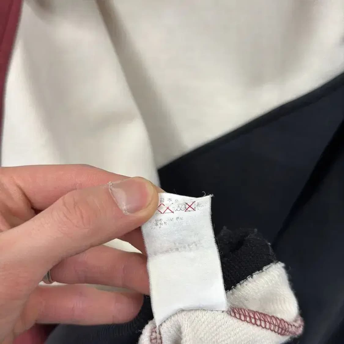 MLB 캐주얼 양키스 배색 후드티 L A05433 상품이미지5