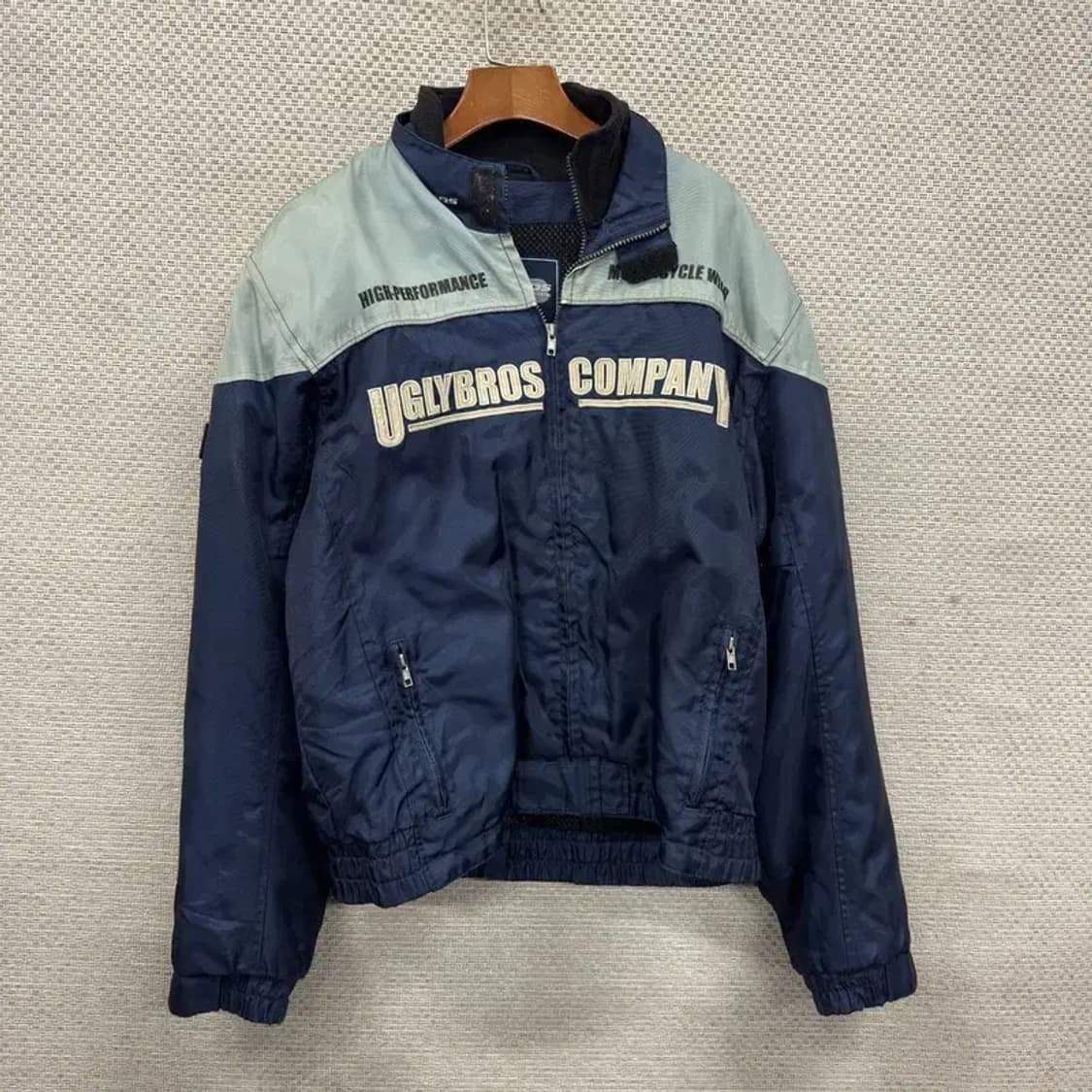 어글리브로스 빈티지 바이크 라이더 자켓 XL A05419 상품이미지1