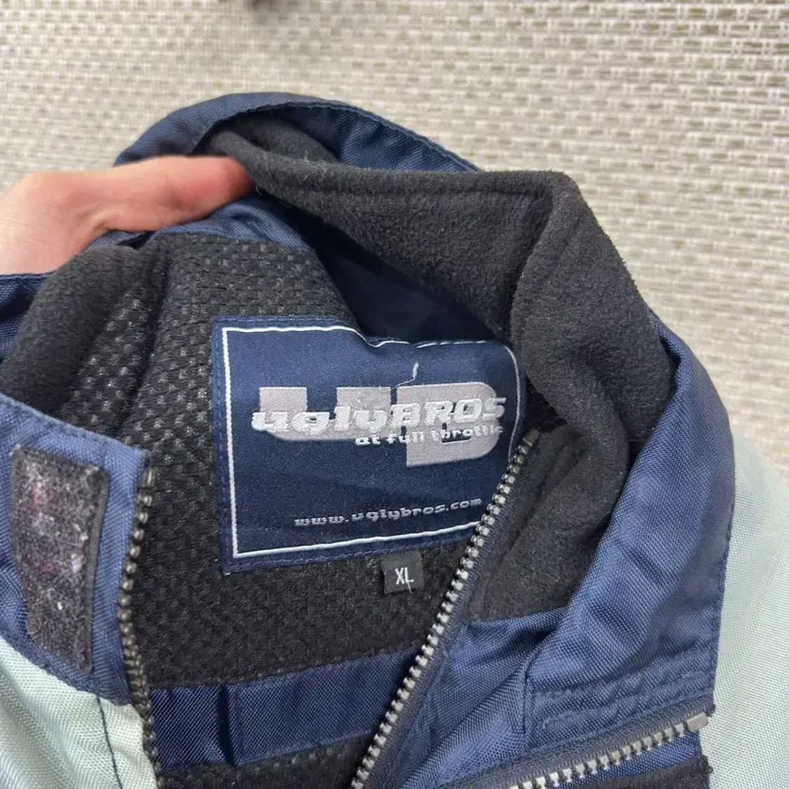 어글리브로스 빈티지 바이크 라이더 자켓 XL A05419 상품이미지3