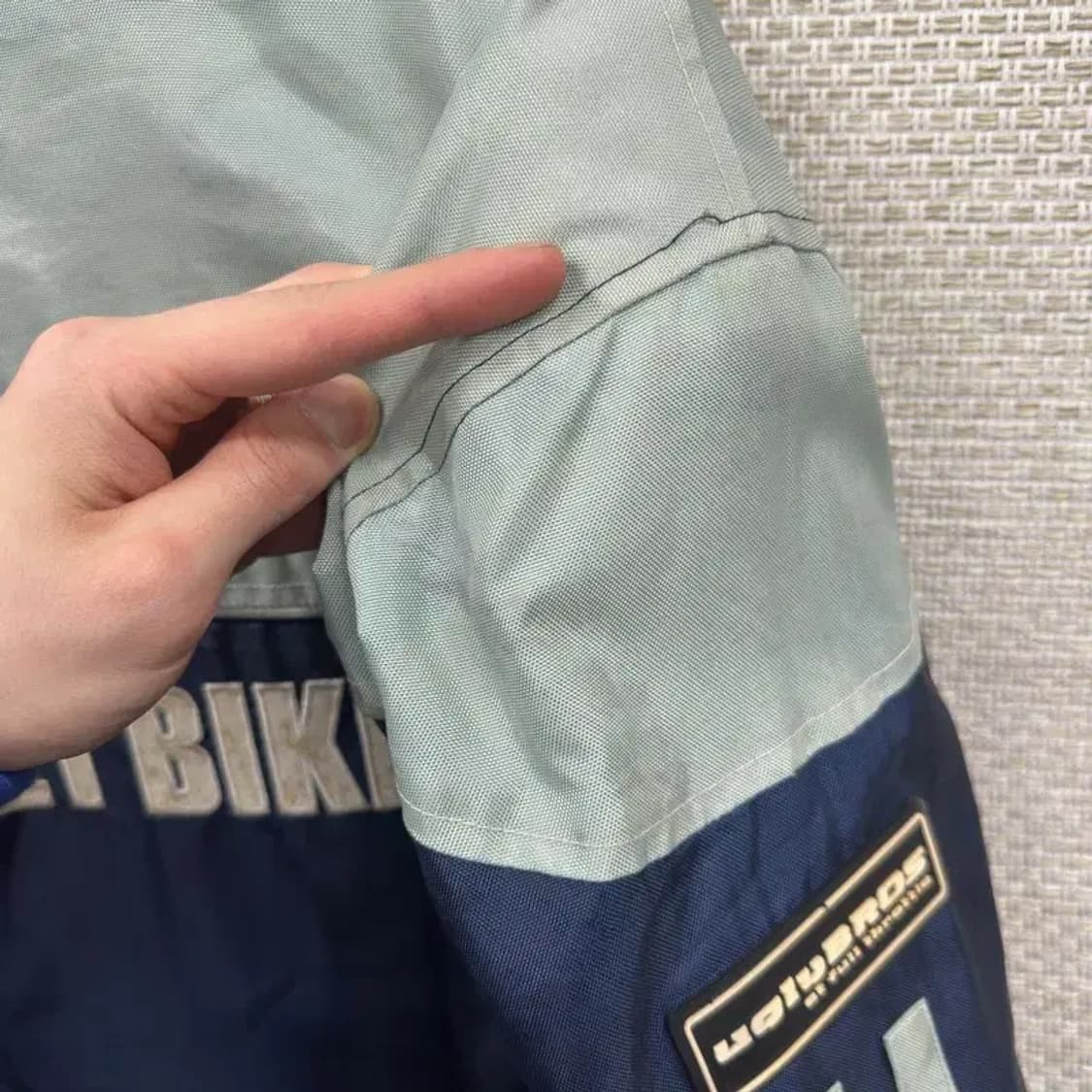 어글리브로스 빈티지 바이크 라이더 자켓 XL A05419 상품이미지8