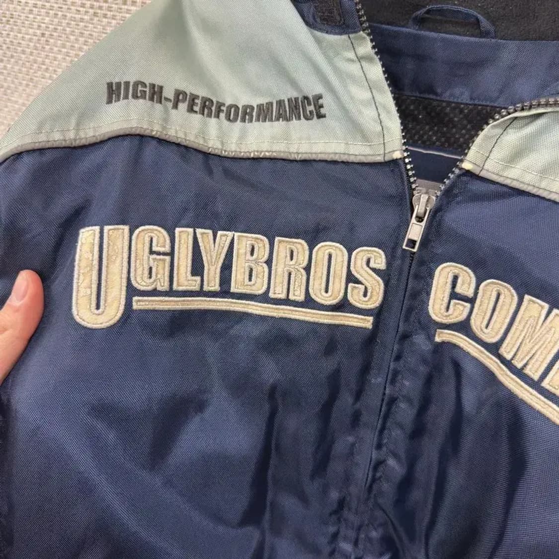 어글리브로스 빈티지 바이크 라이더 자켓 XL A05419 상품이미지9