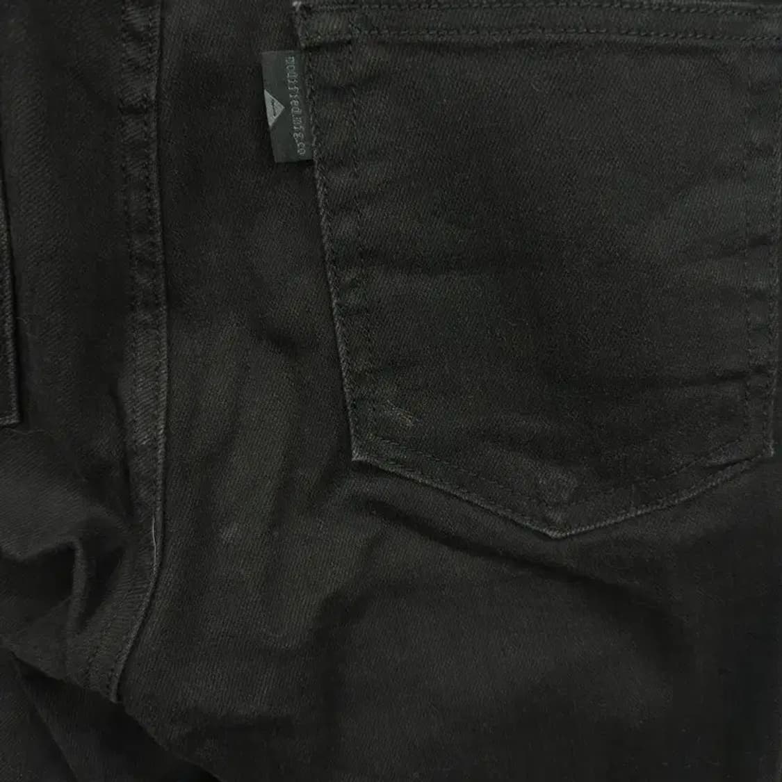 모디파이드 캐주얼 스판 블랙진 흑청바지 34인치 A05443 상품이미지6