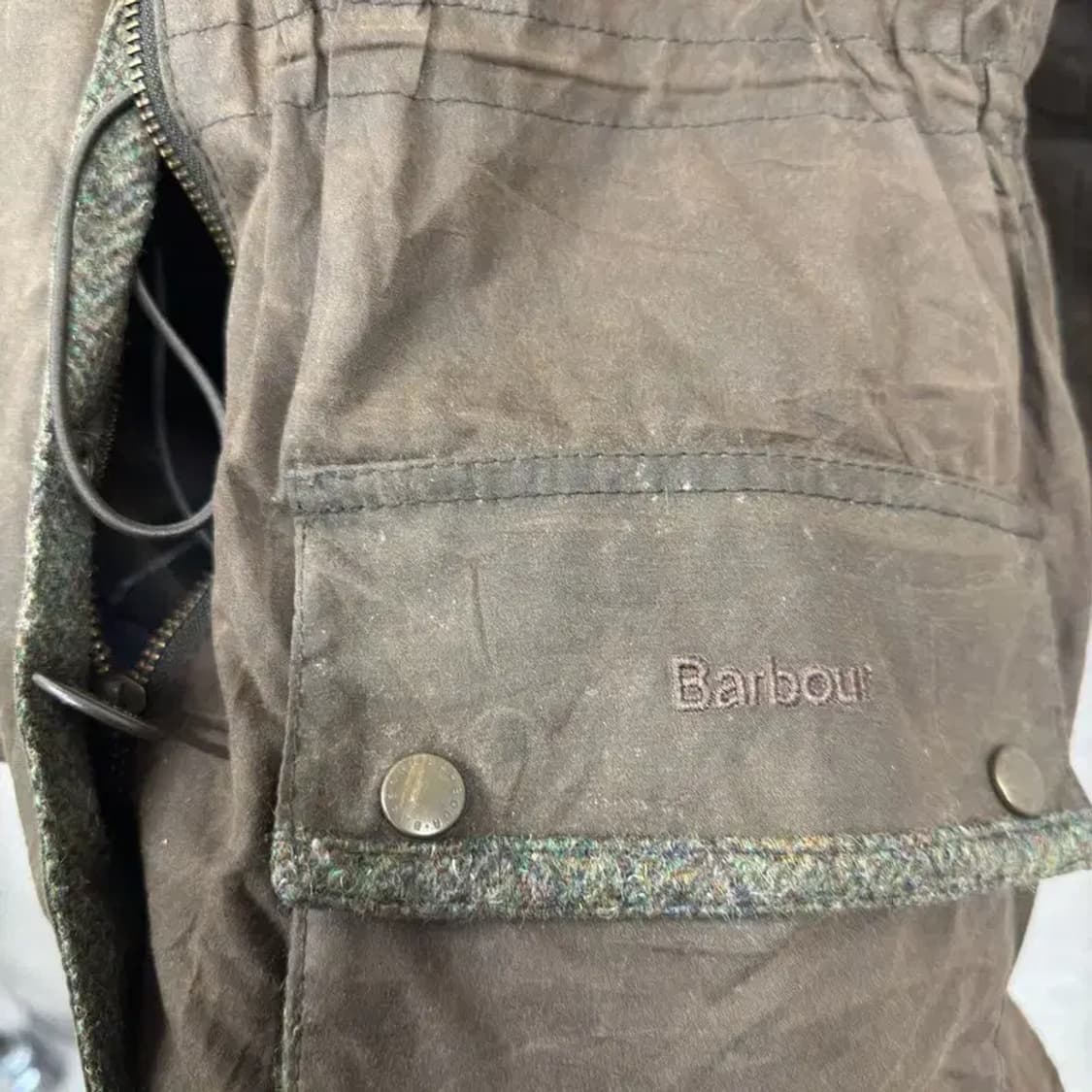 바버 BARBOUR 더햄 빈티지 야상 왁스 자켓 90 A05484 상품이미지6