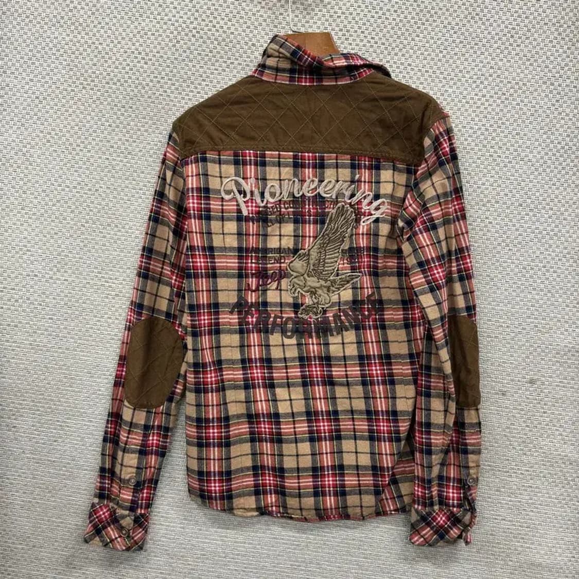 지프 JEEP 캐주얼 암패치 웨스턴 긴팔 셔츠 M A05488 상품이미지1